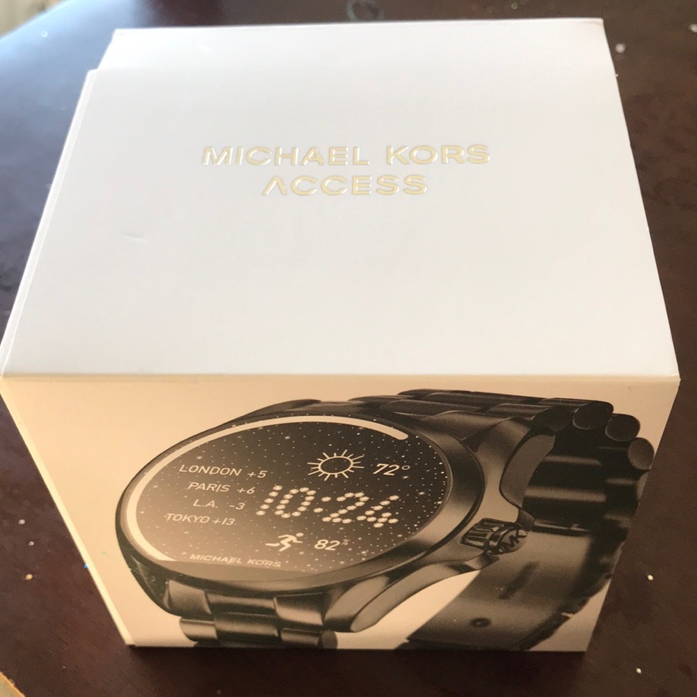 Black Michael Kors SmartWatch